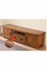 Drake TV Cabinet  W150cm - Solid Oak